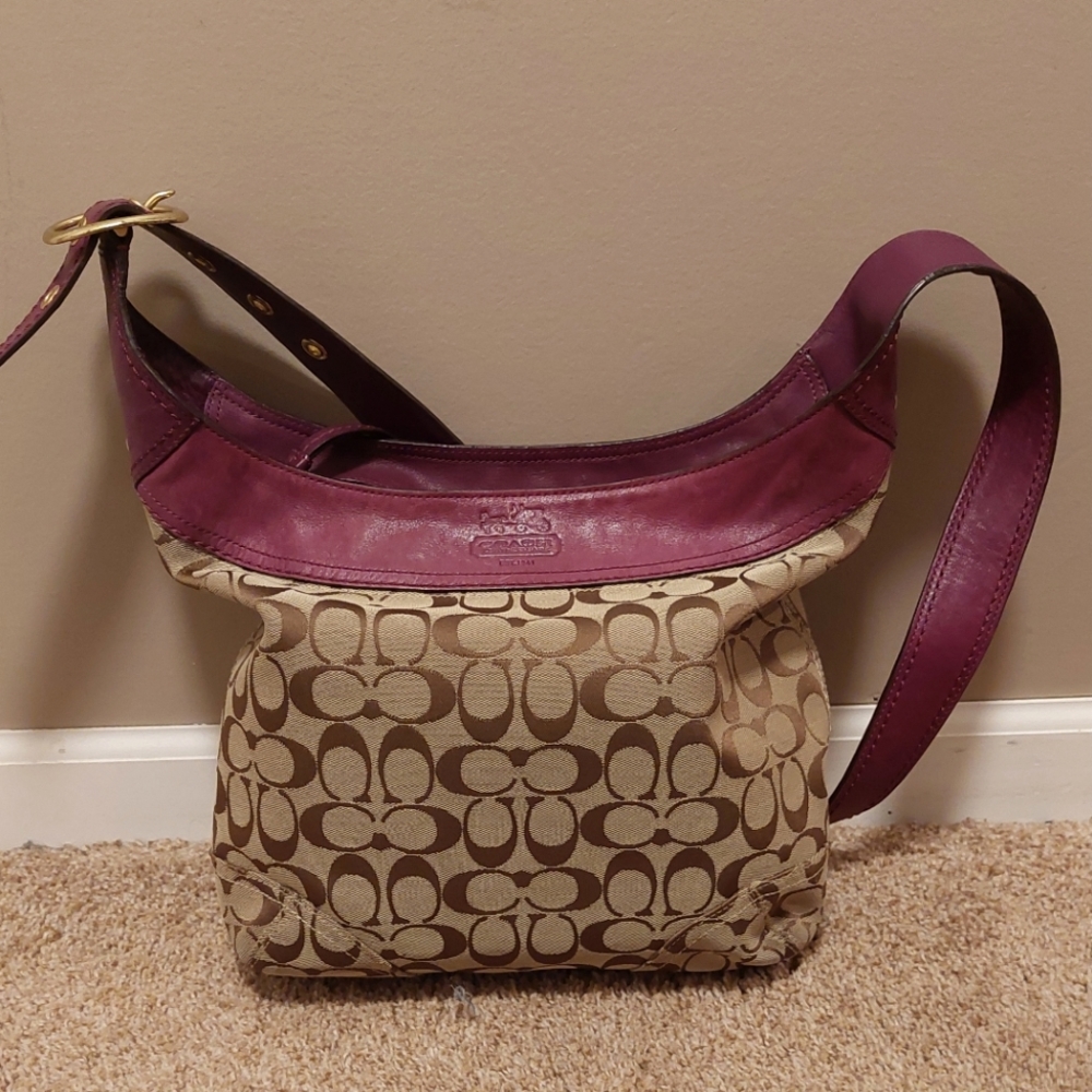 COACH Bleeker Sophie Signature Convertible Crossbody Bag 2008